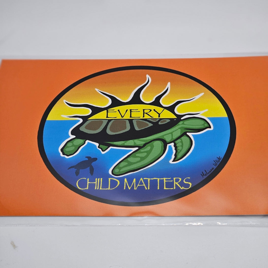 Tribal Postcard ECM Turtle