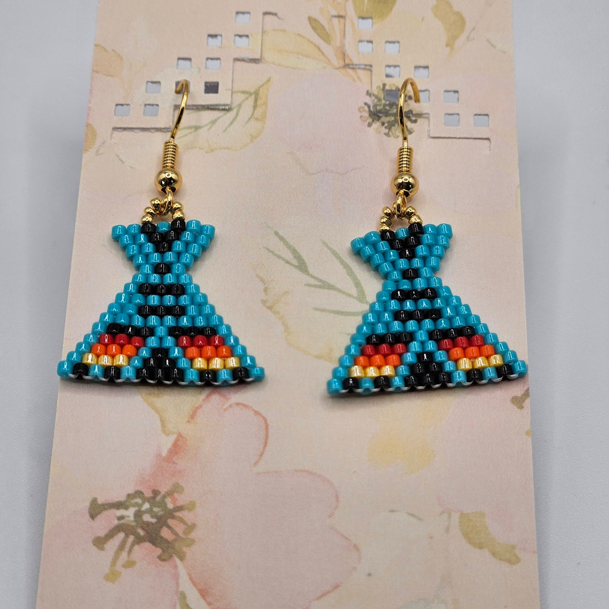Tee-Pee Earring