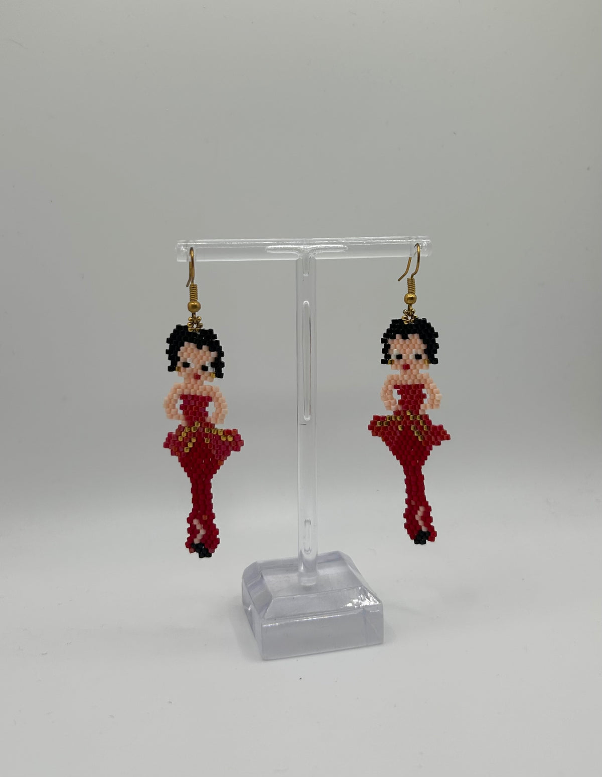 Betty Bop Beaded Earrings