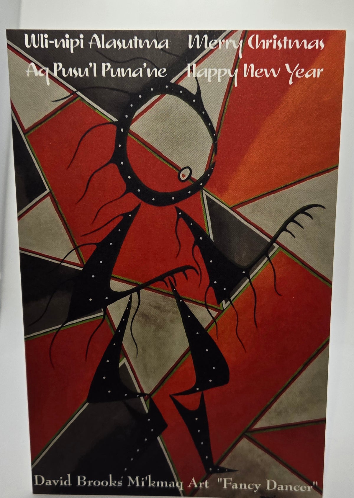 David Brooks Bilingual Holiday Greeting Cards