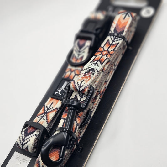 Leash & Collar Set 8 Point Star