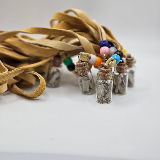 Mini Sage bottle Necklace