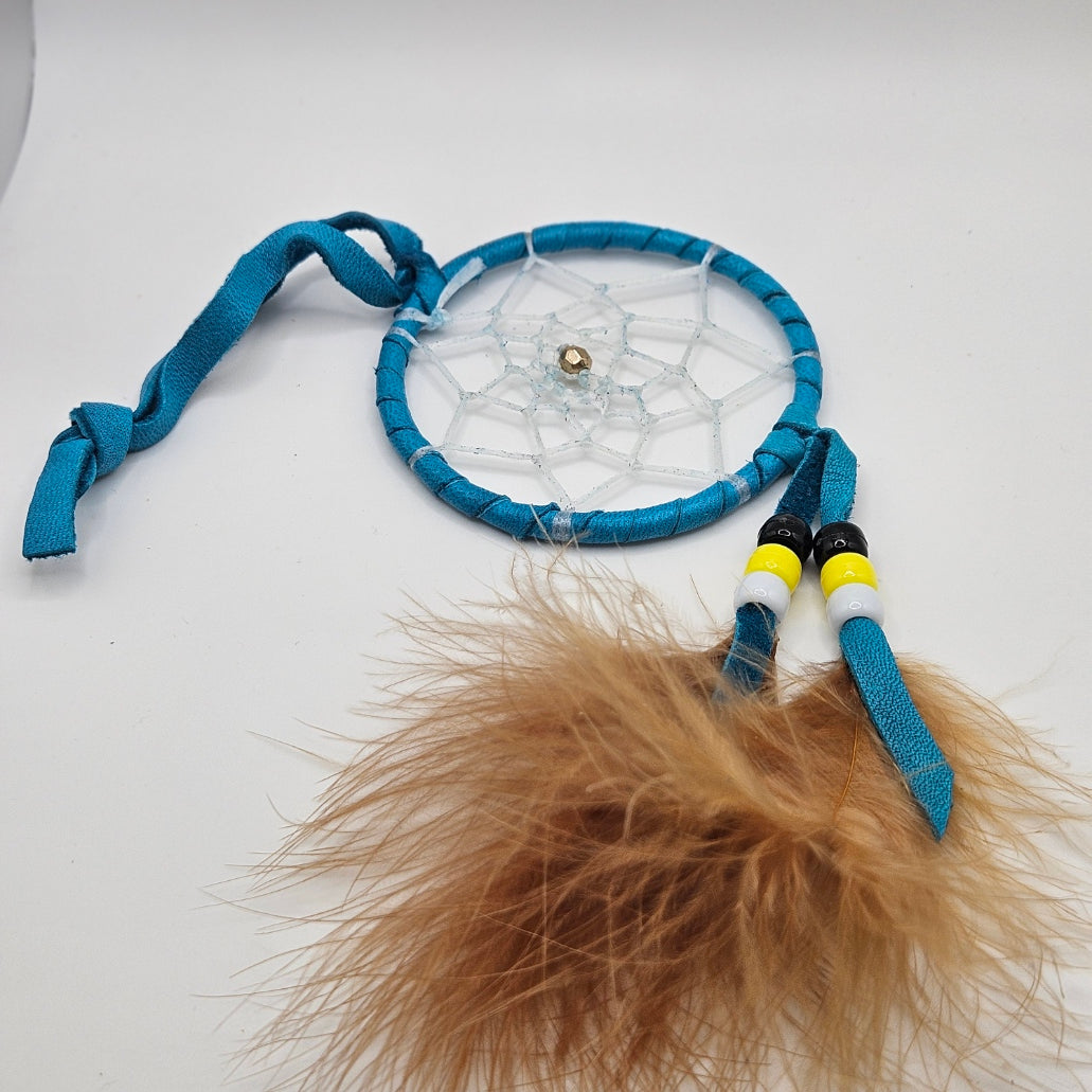 Brother Feather 3 inch Dreamcatcher