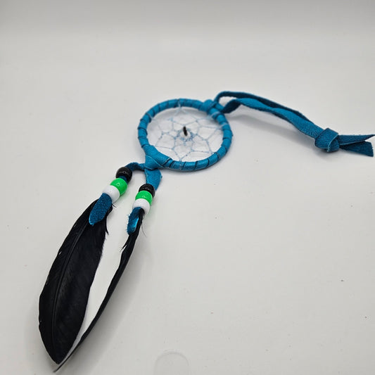 One Inch Feather Dreamcatcher