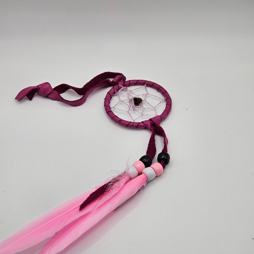 One Inch Feather Dreamcatcher