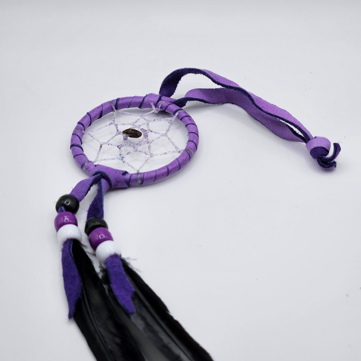 One Inch Feather Dreamcatcher