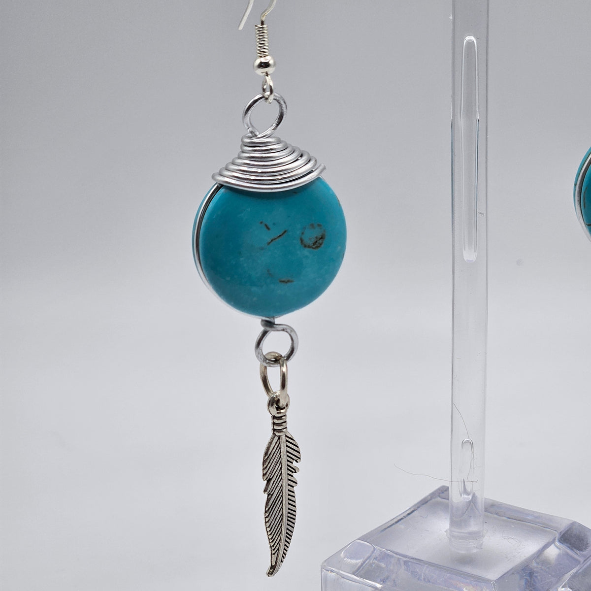 Turquoise Stone Dangles