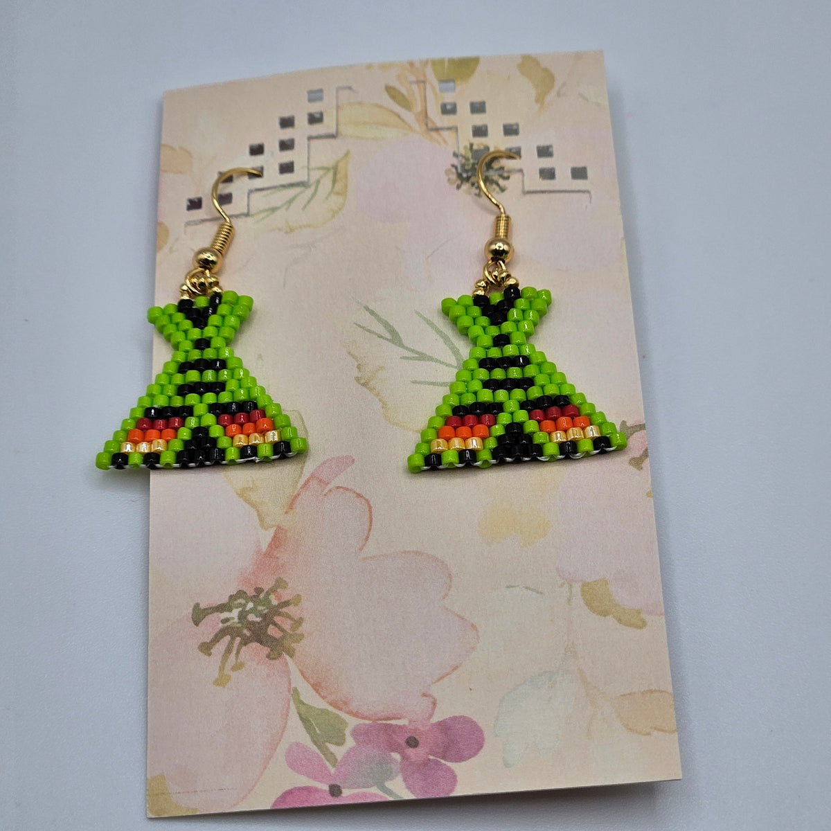 Tee-Pee Earring