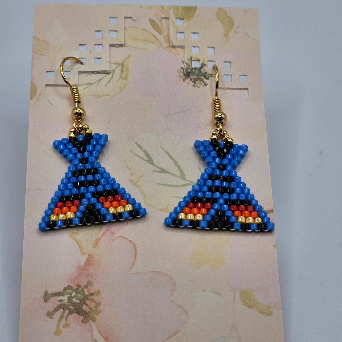 Tee-Pee Earring