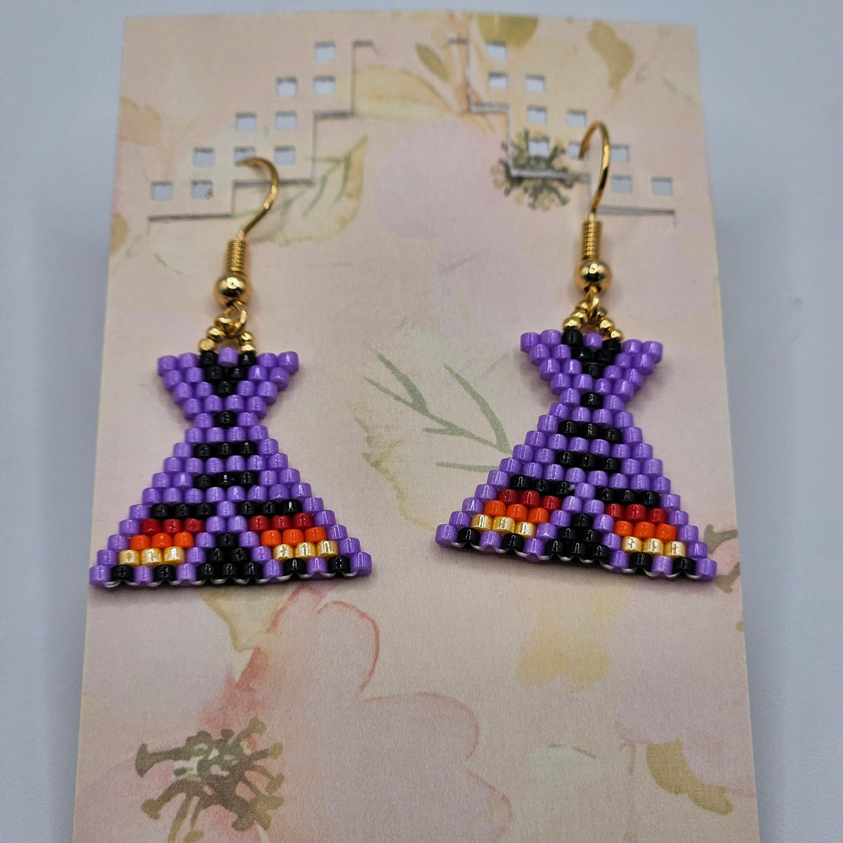 Tee-Pee Earring