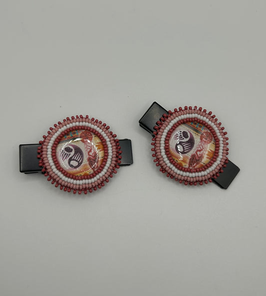 Beaded Hairclips - Sandra Sack