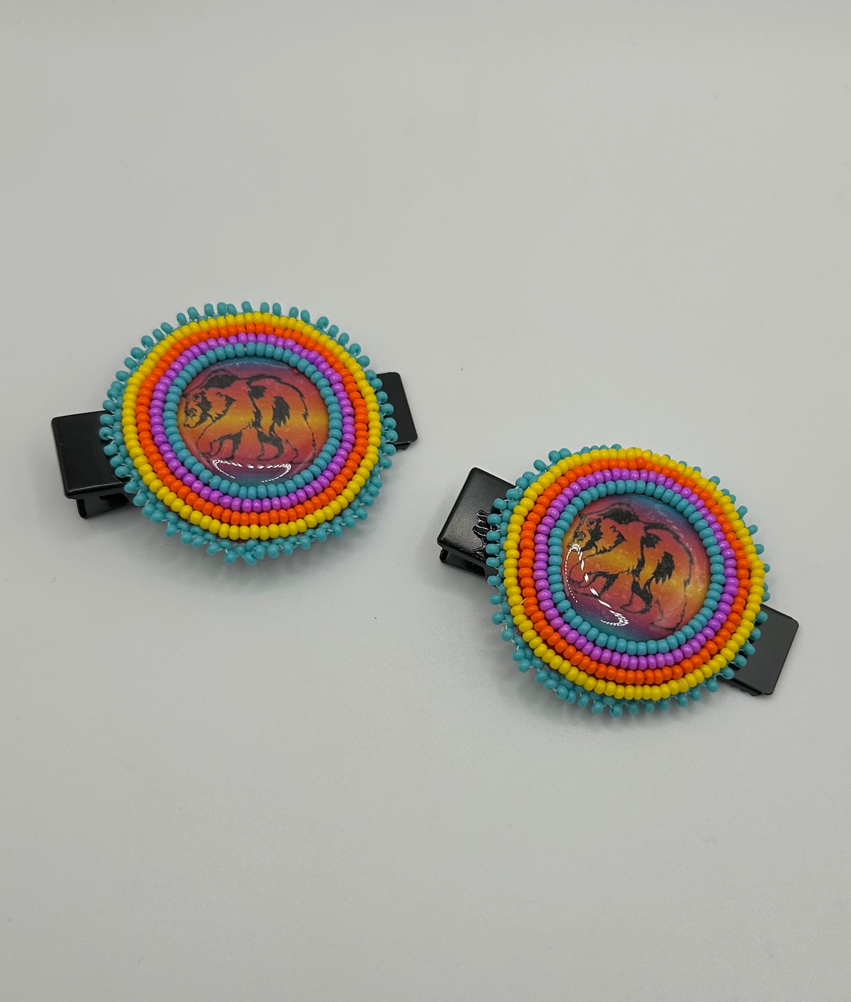 Beaded Hairclips - Sandra Sack