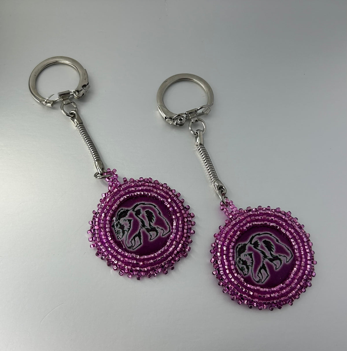 Beaded Keychains