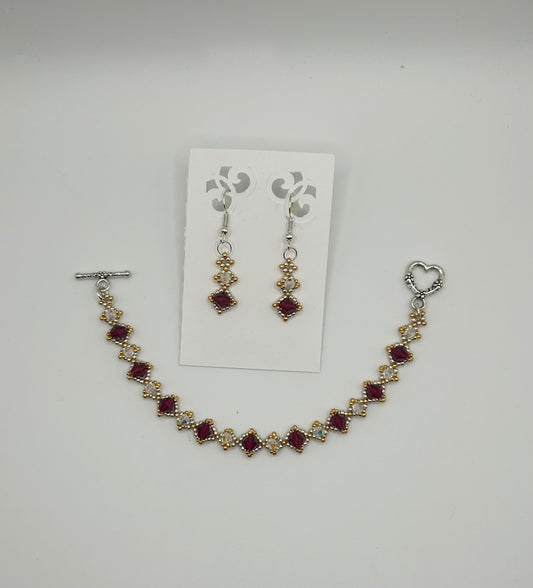 Beaded Jewelry Set