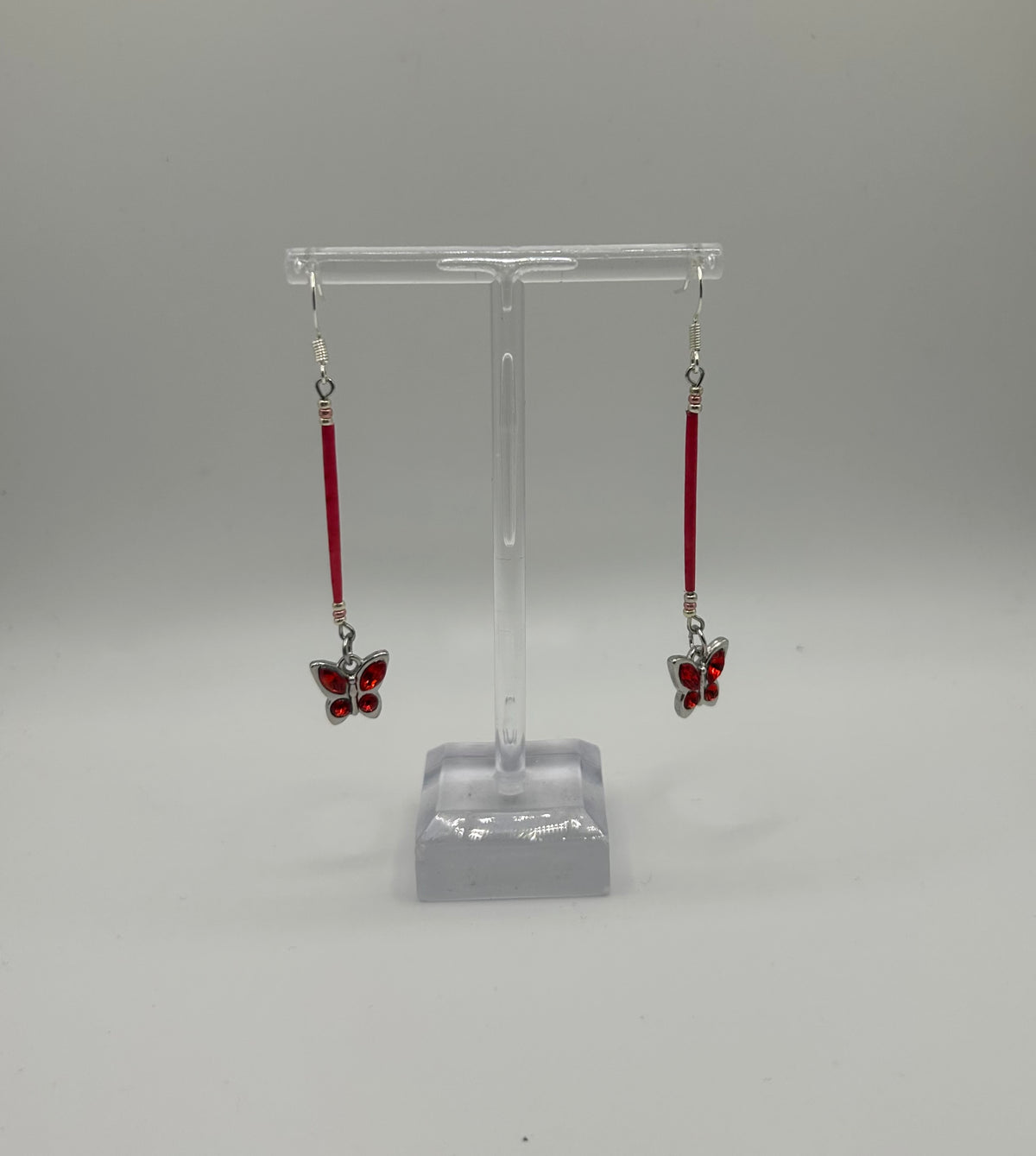 Quill Dangle Butterfly Earrings