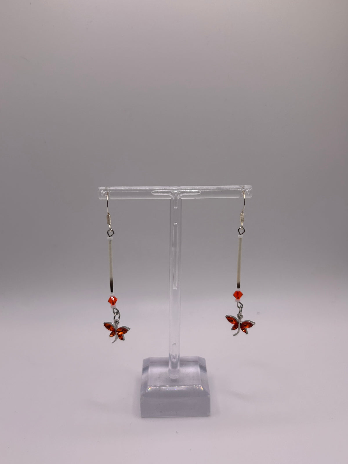 Quill Dangle Butterfly Earrings