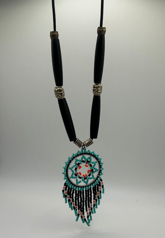 Dreamcatcher Necklace - Beaded
