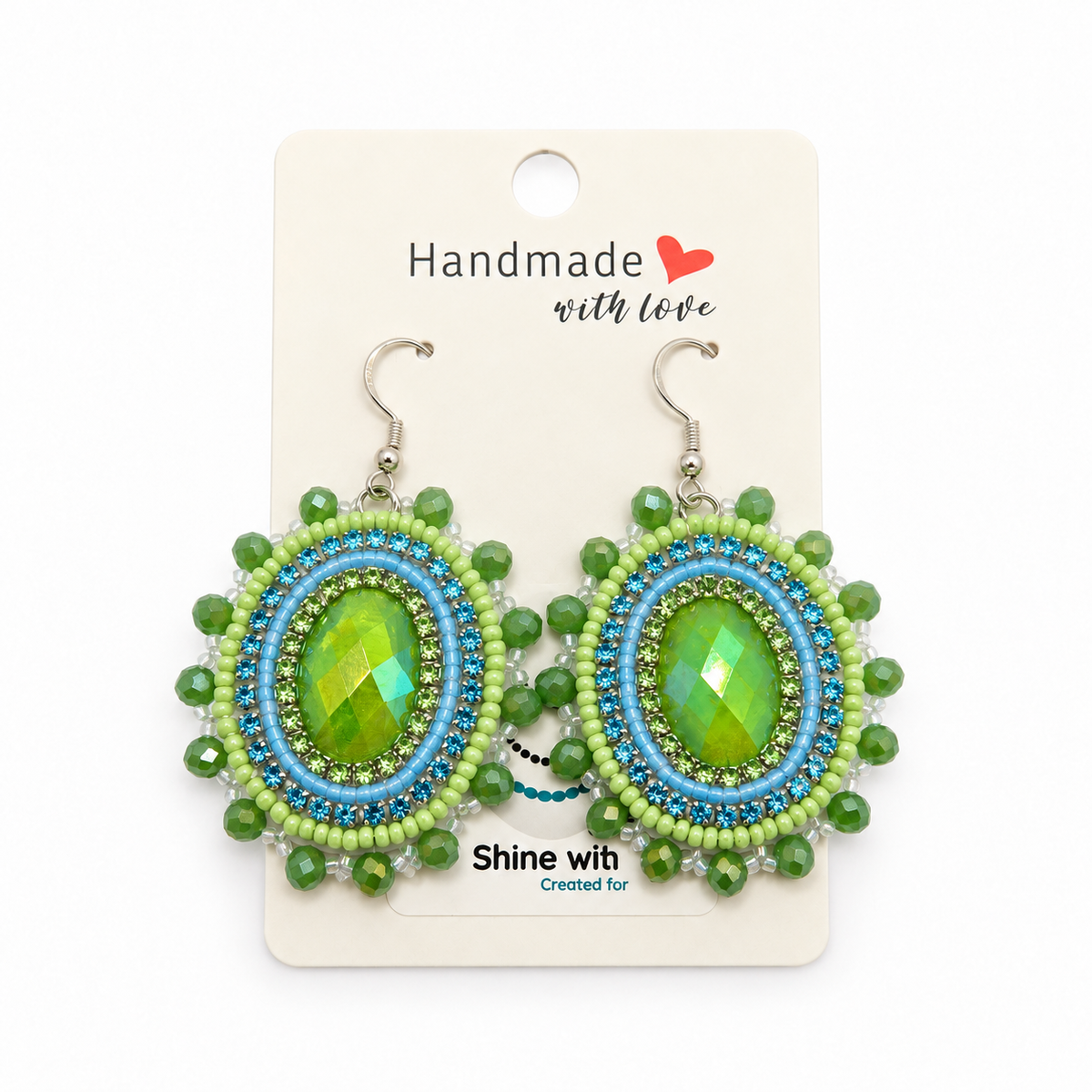 Beaded Earrings- Siobhan Beach