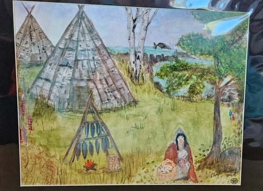 Mikmaq Star At 14x11