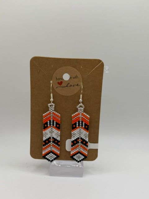 Beaded Earrings - Handmade with love - $80