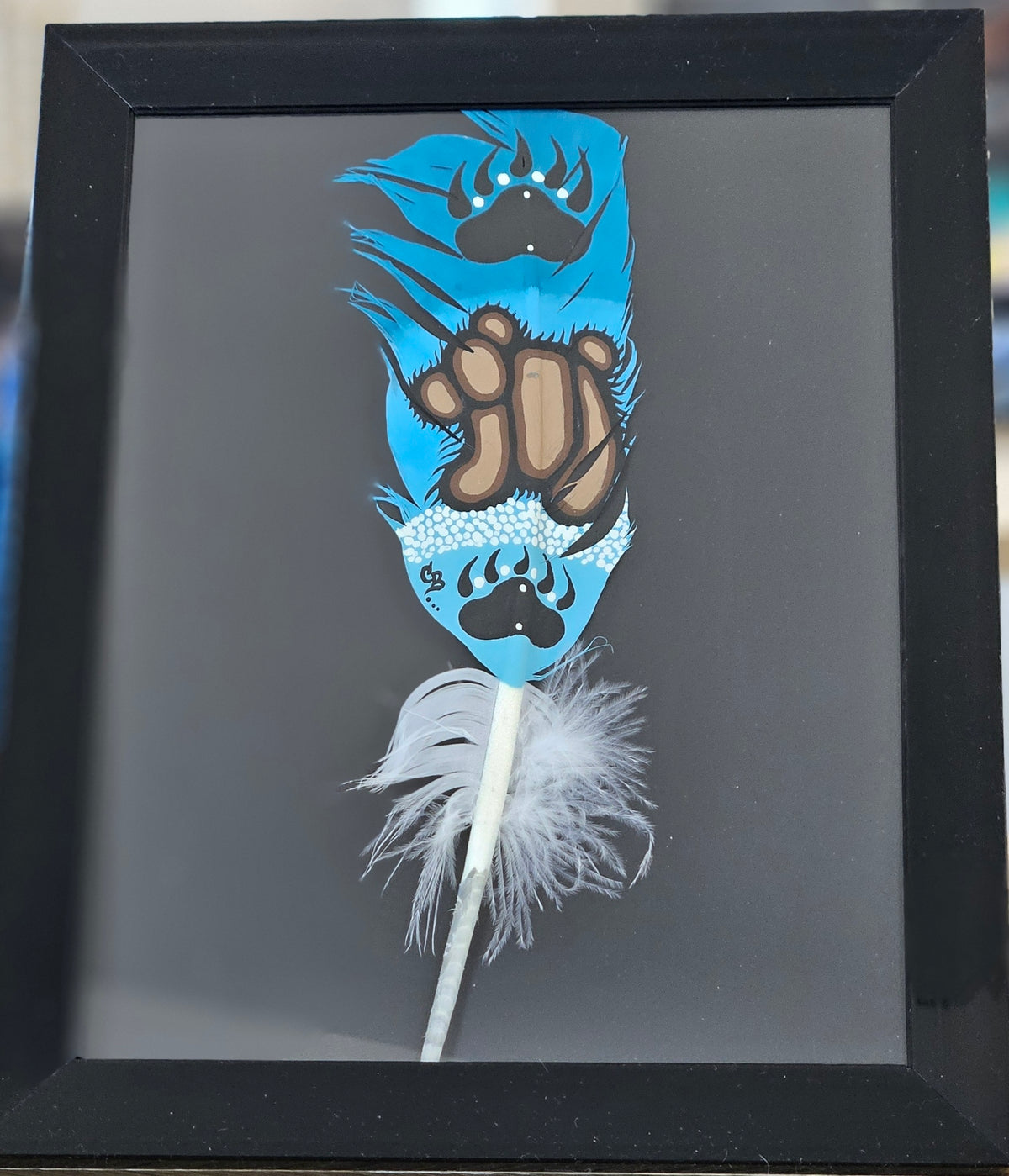 Chelsea Native Art Painted Feathers