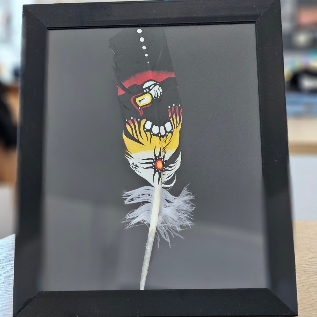 Chelsea Native Art Painted Feathers