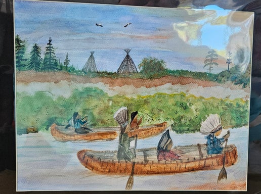 Mikmaq Star At 14x11