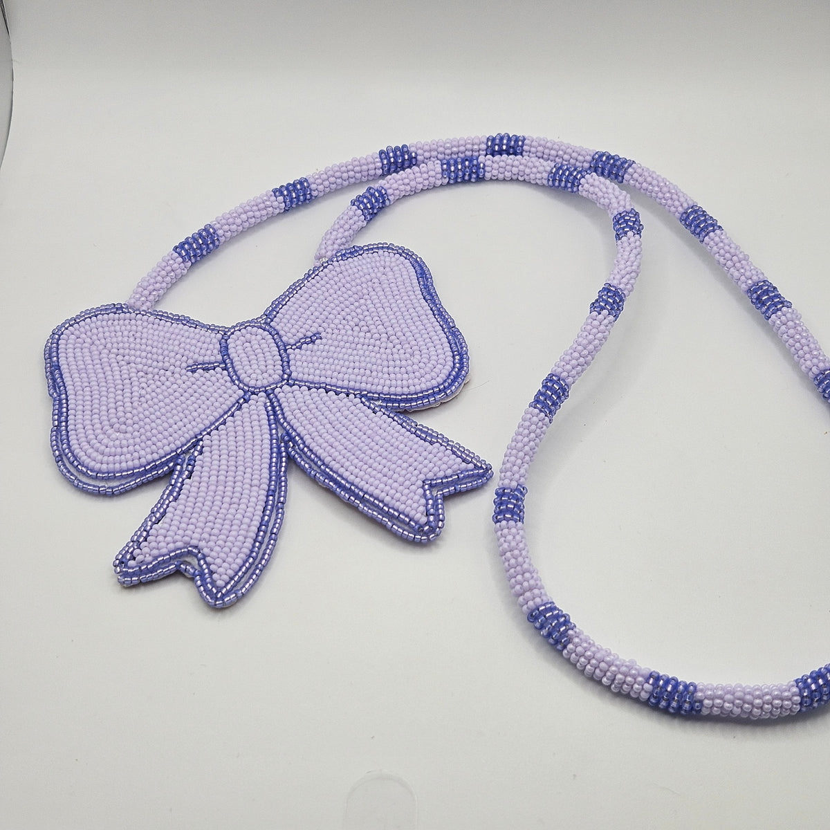 Purple Bow Medallion