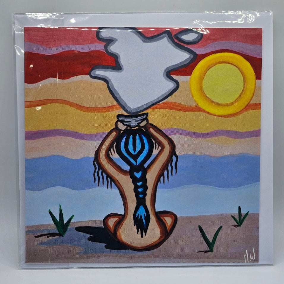 Tribal Greeting Cards Blank