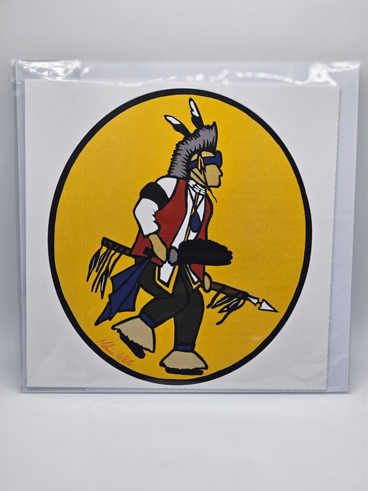 Tribal Greeting Cards Blank