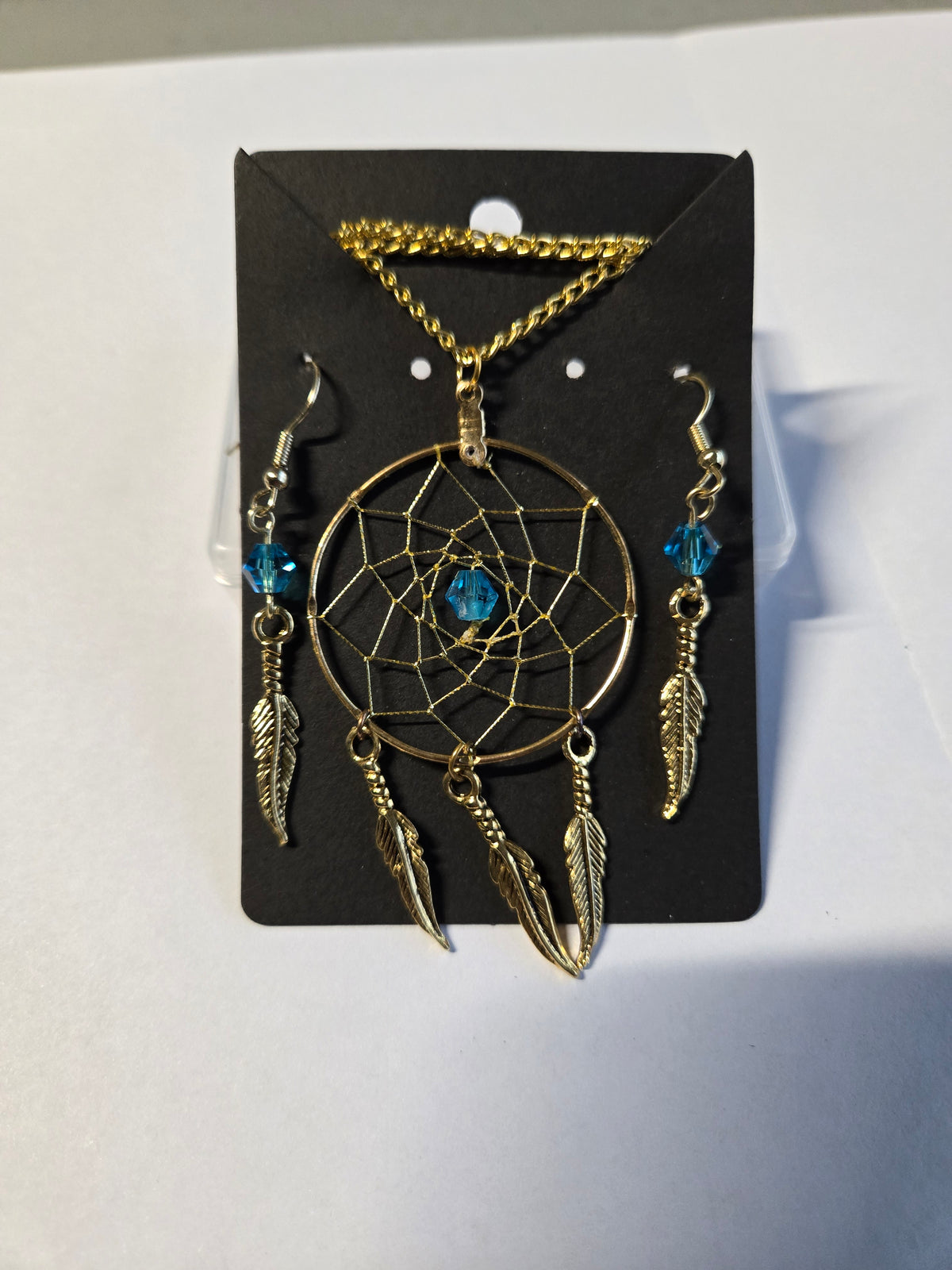 Dreamcatcher Necklace and Earring Set