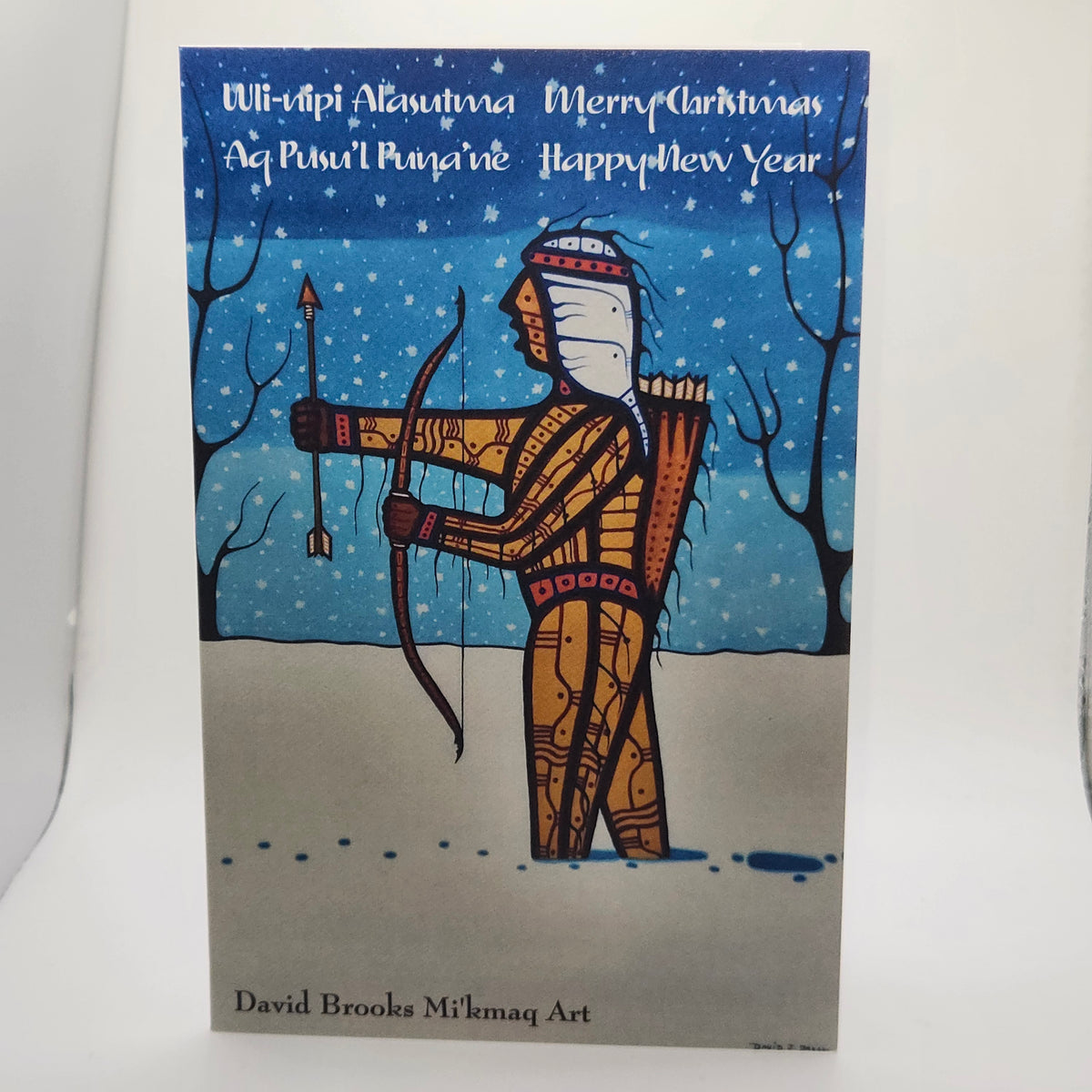 David Brooks Bilingual Holiday Greeting Cards