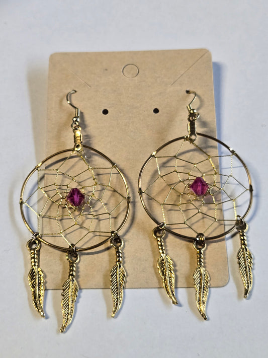Dreamcatcher Wire Earrings