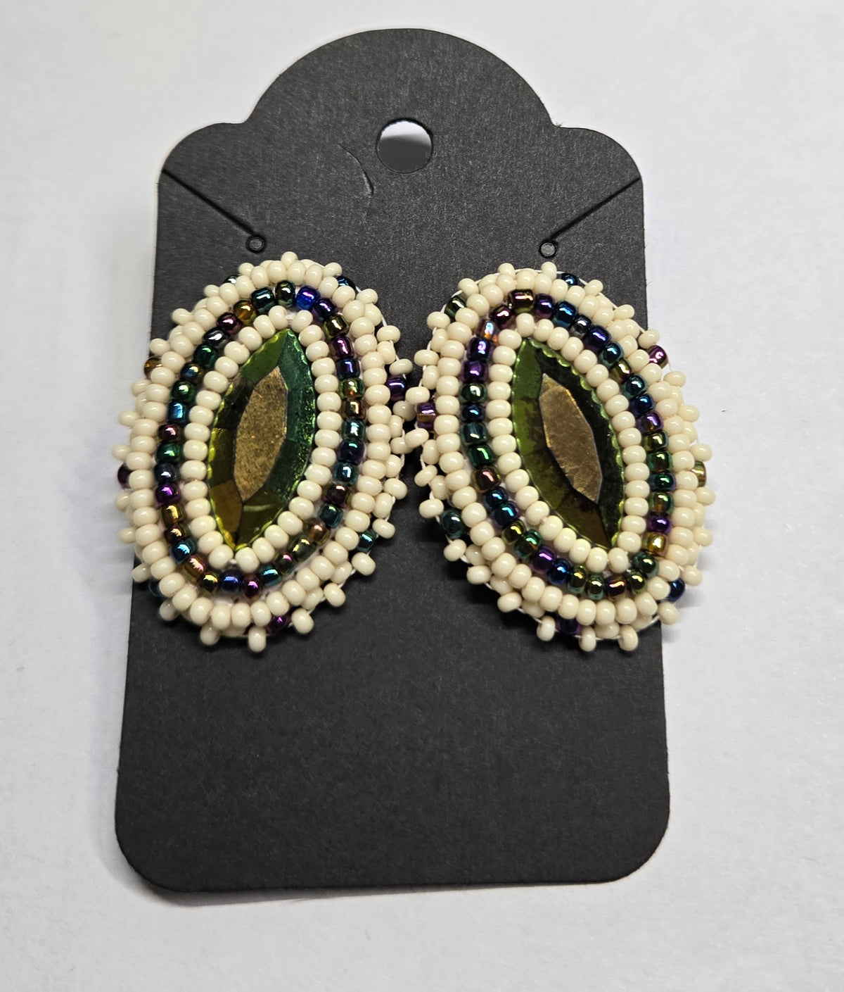 Miscellaneous 1" beaded Earrings