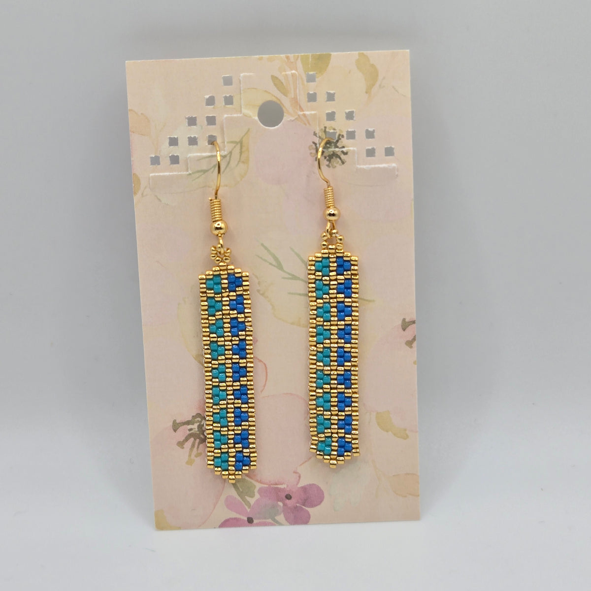 Dangle Beaded Earrings- Rose Michael