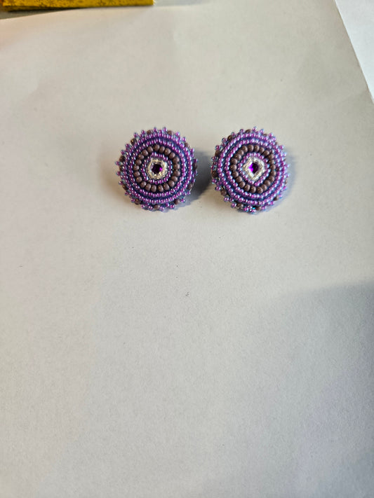 Clip on Assorted Beaded Earrings