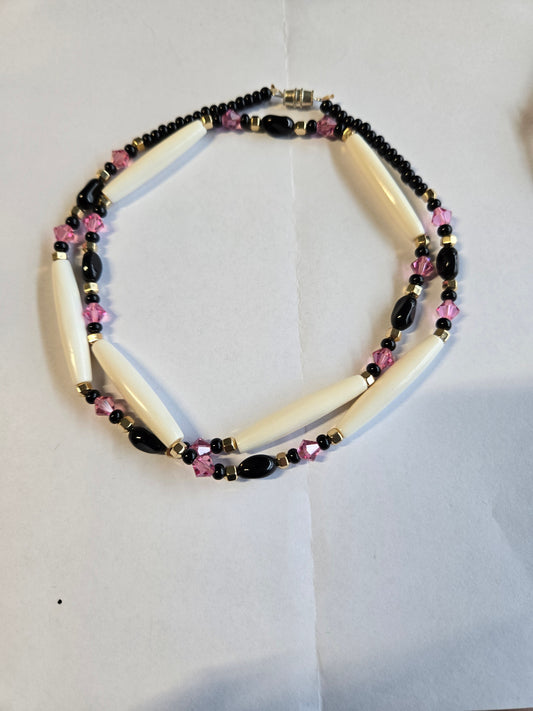 Assorted Bone Bead Necklaces