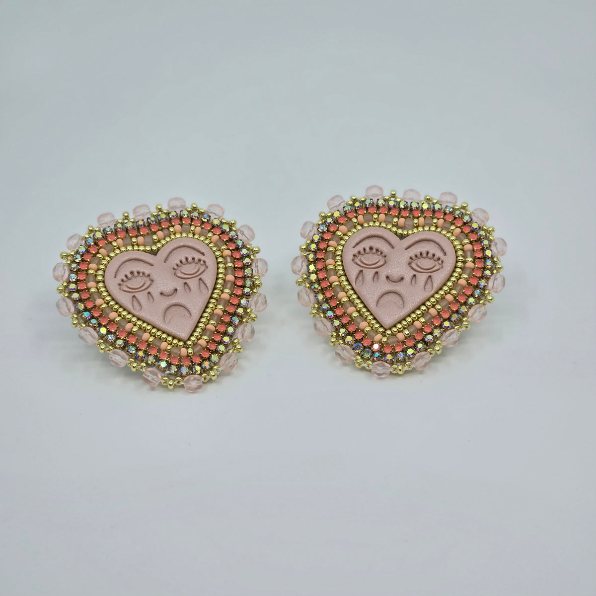 Beaded Studs -Erica Busby