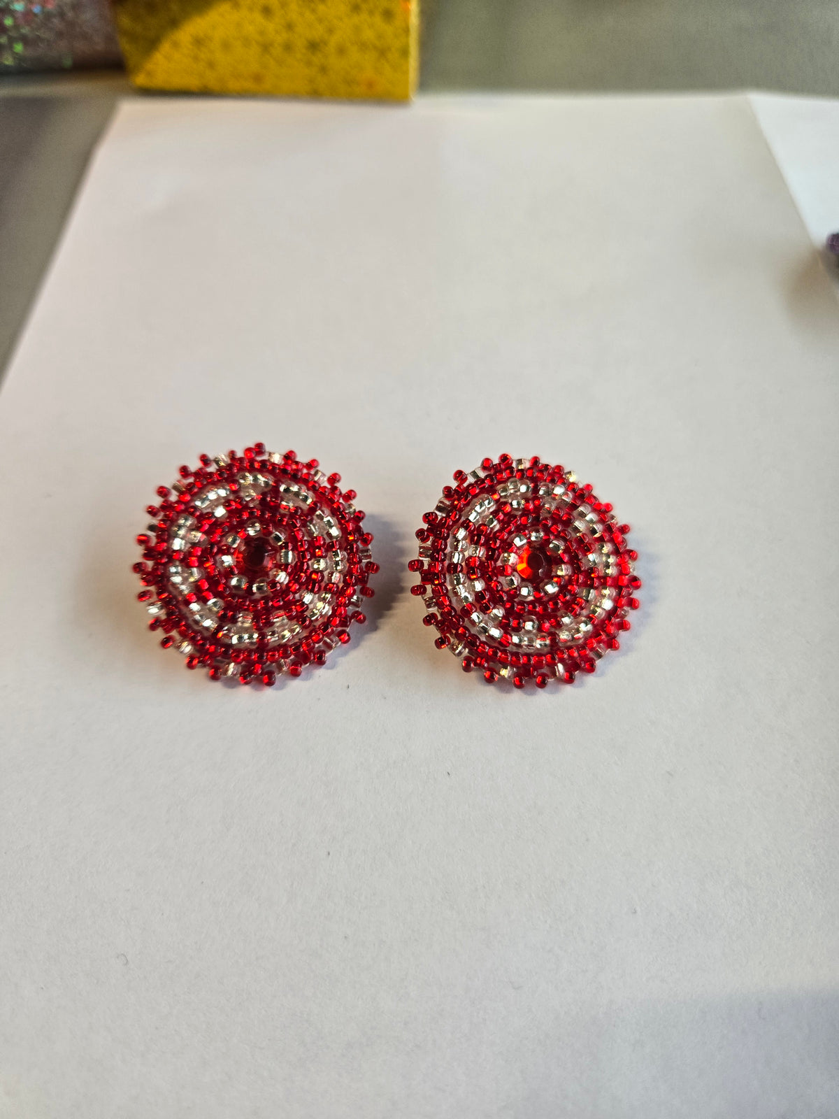 Clip on Assorted Beaded Earrings