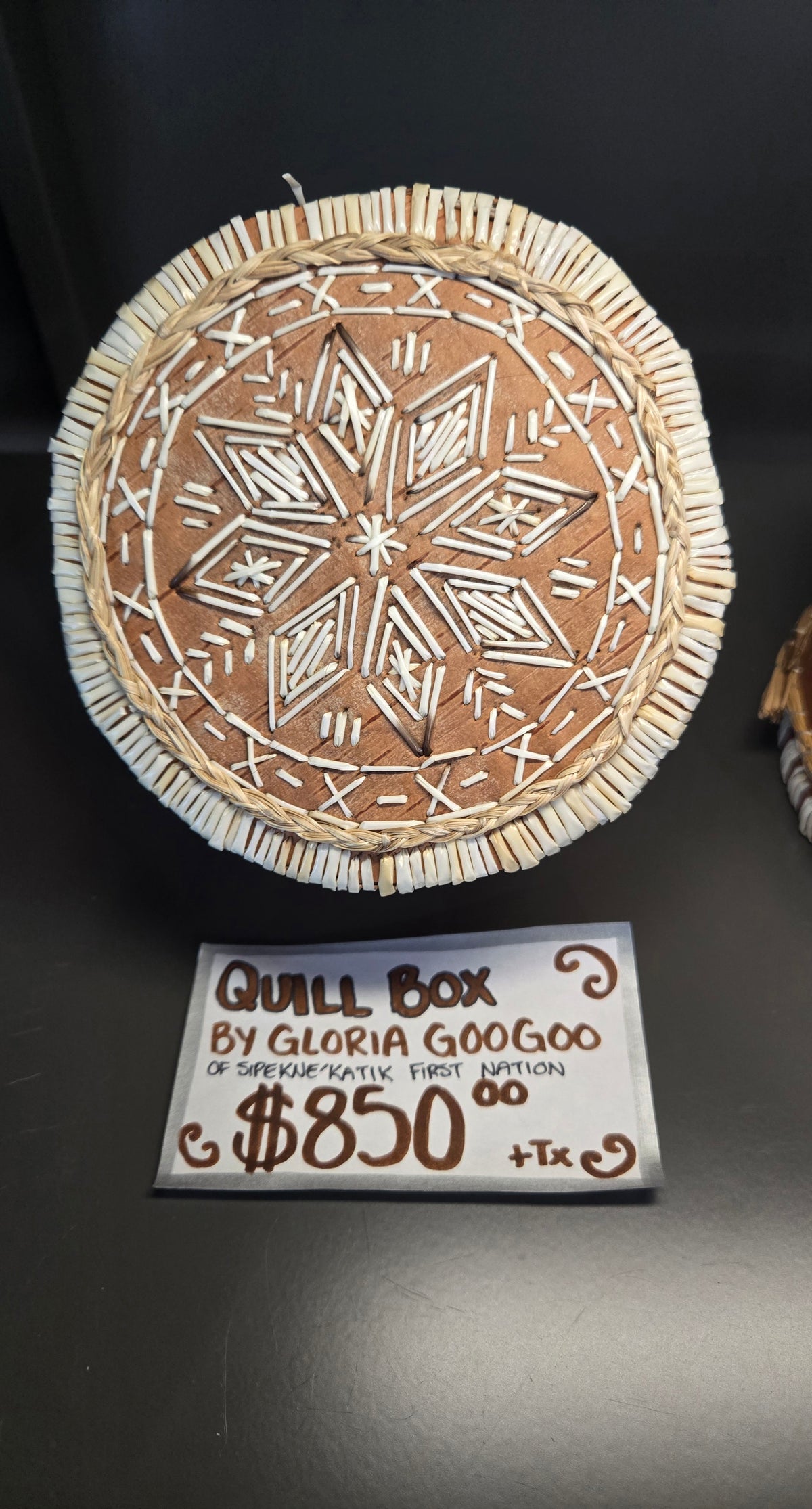 8 Point Star Quill Box