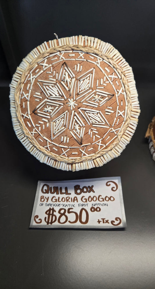 8 Point Star Quill Box