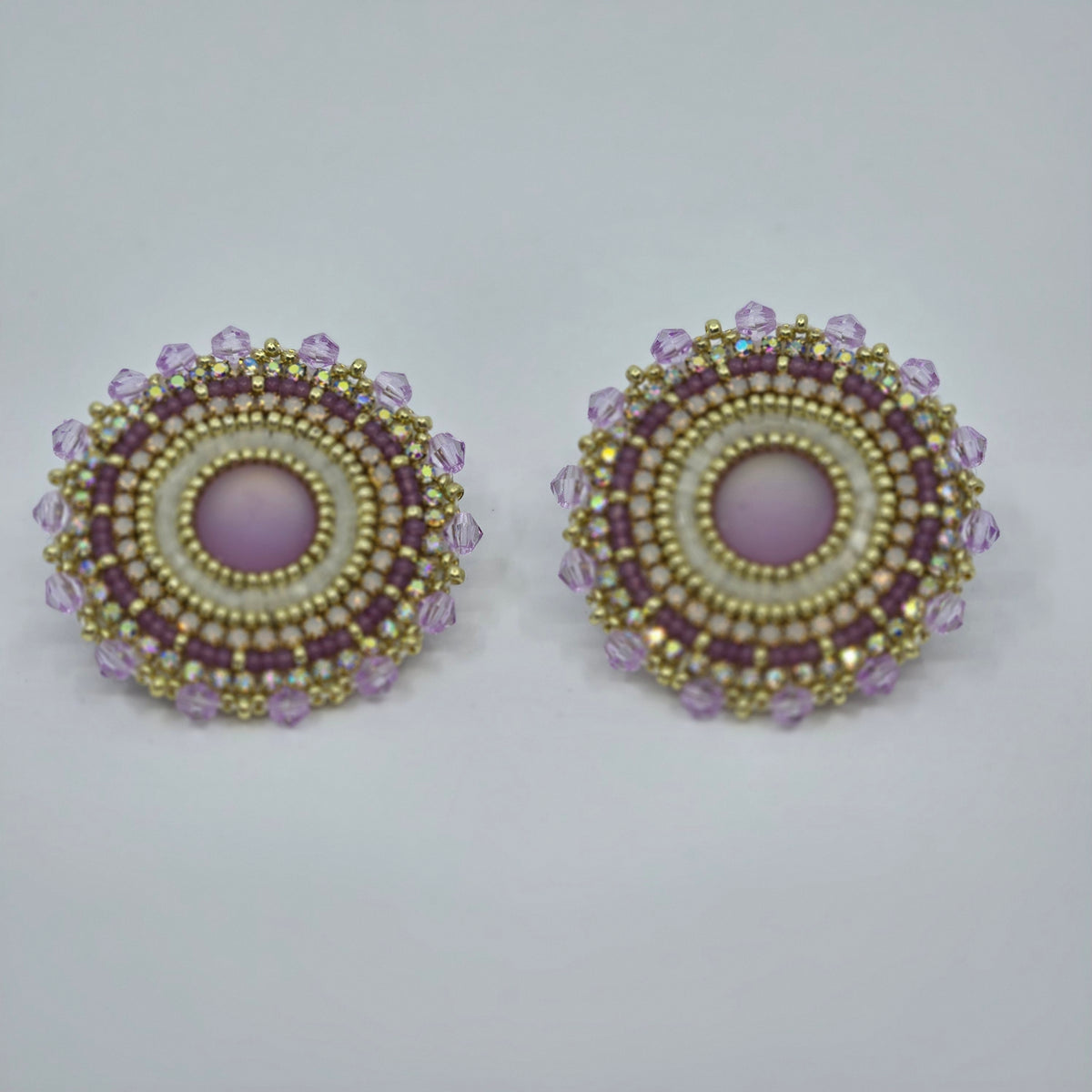 Beaded Studs -Erica Busby