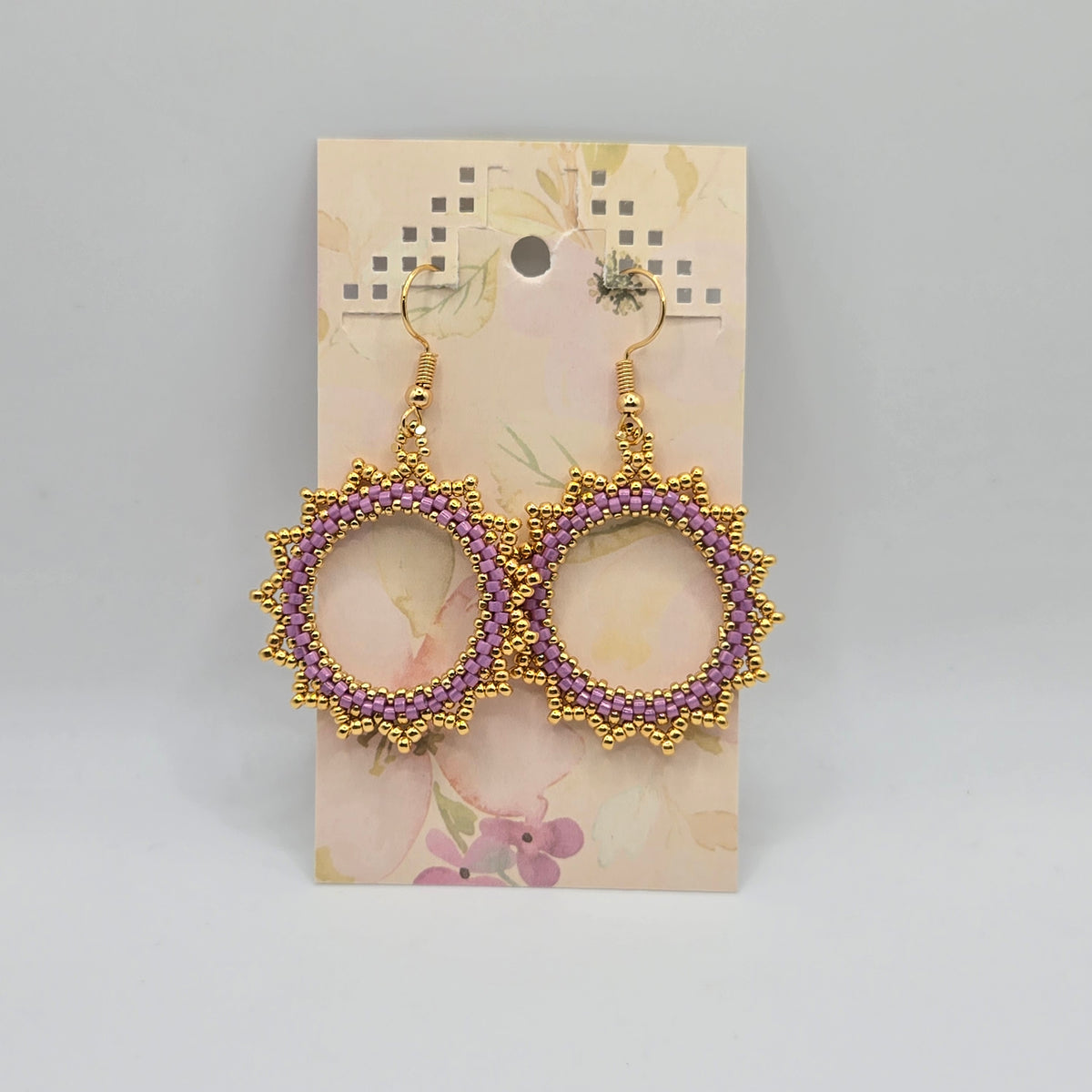 Beaded Na'ku'set Earrings