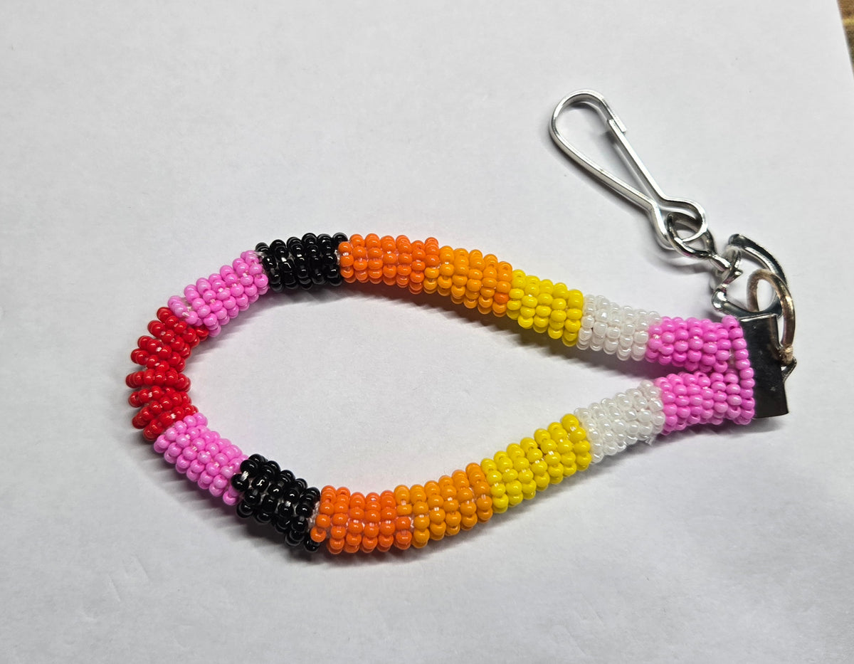 Assorted Beaded Keychain