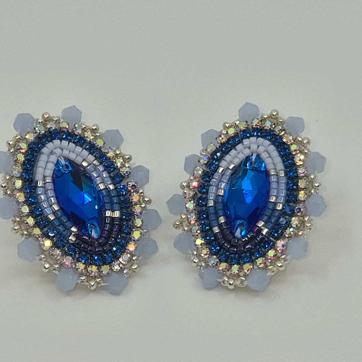 Beaded Studs -Erica Busby