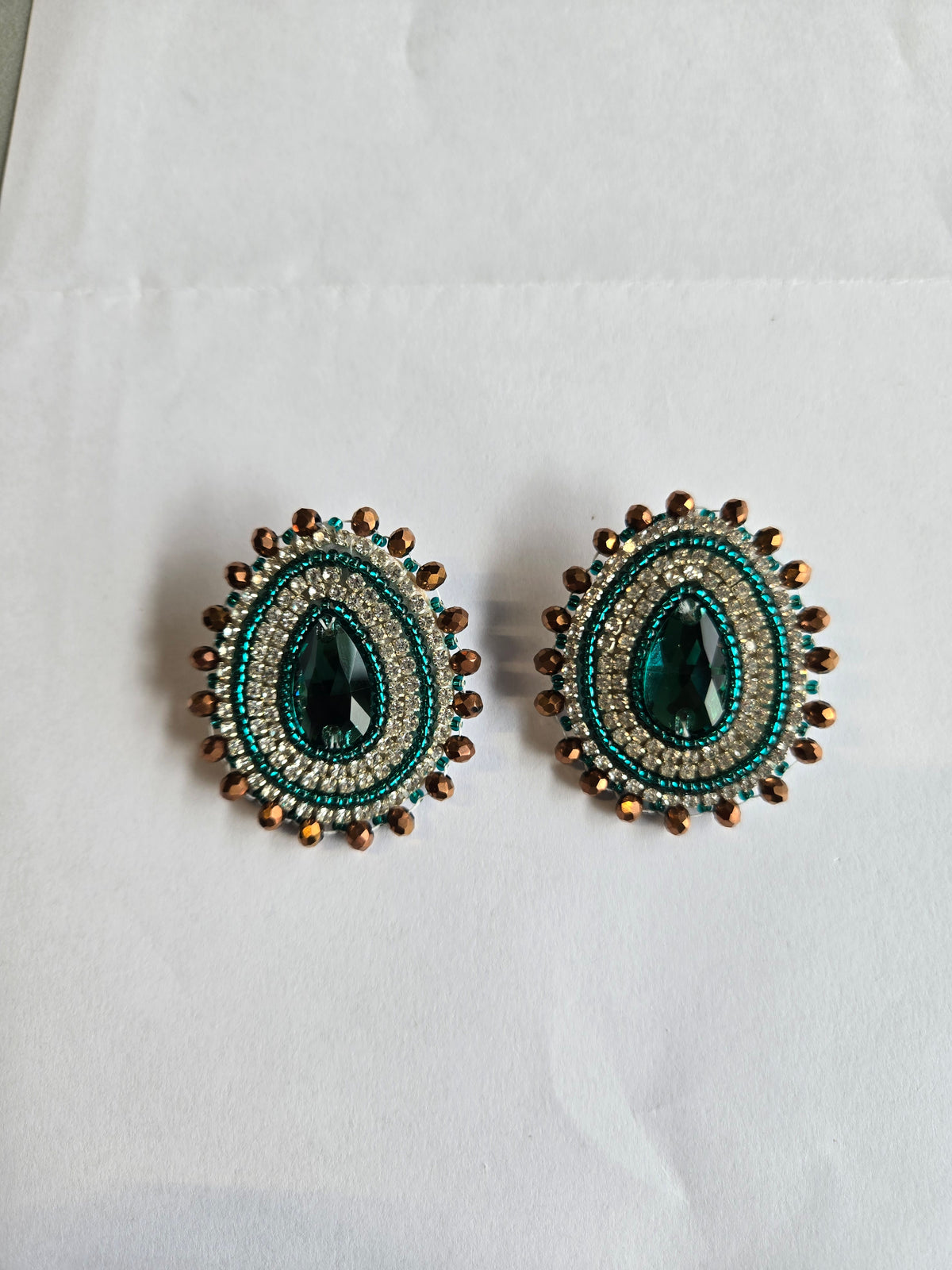 Tear Drop Studs- Halle Knight