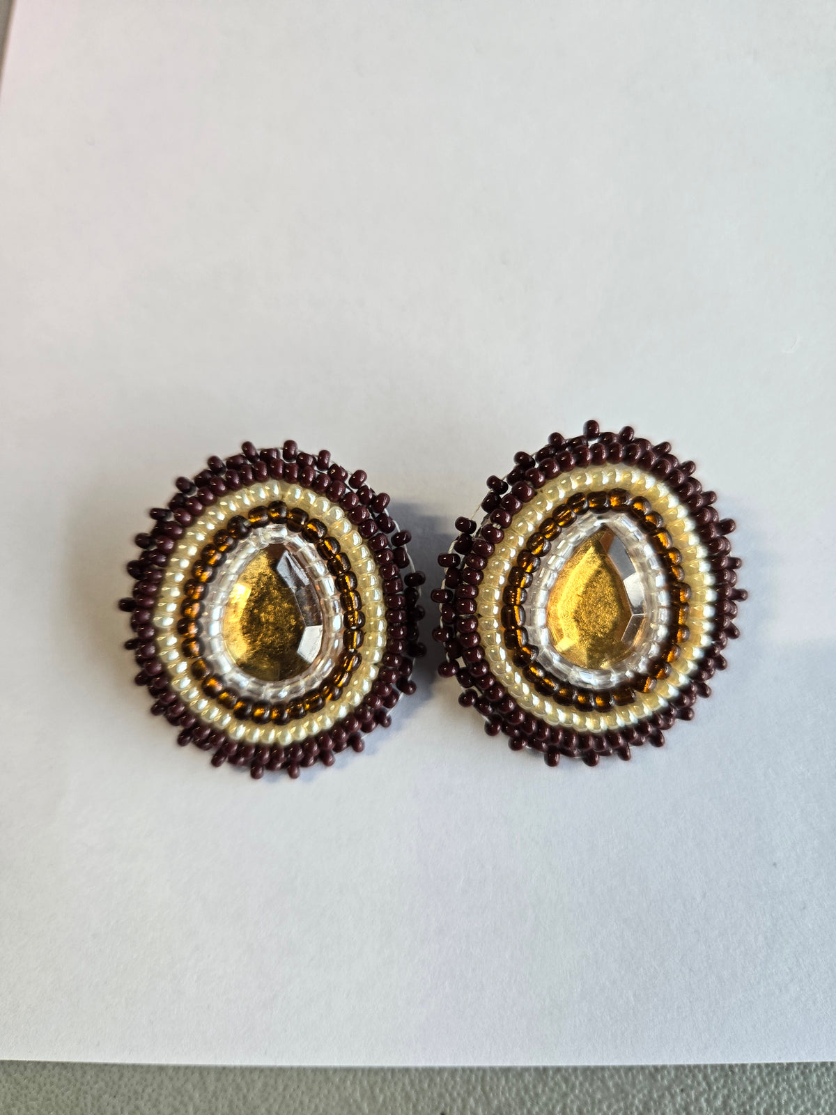 Clip on Assorted Beaded Earrings