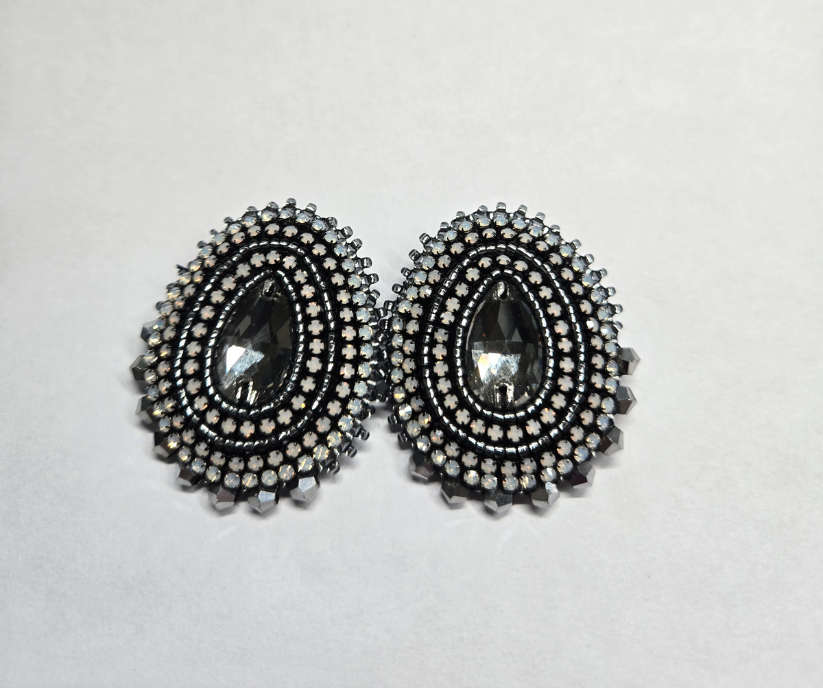 Clip on Assorted Beaded Earrings