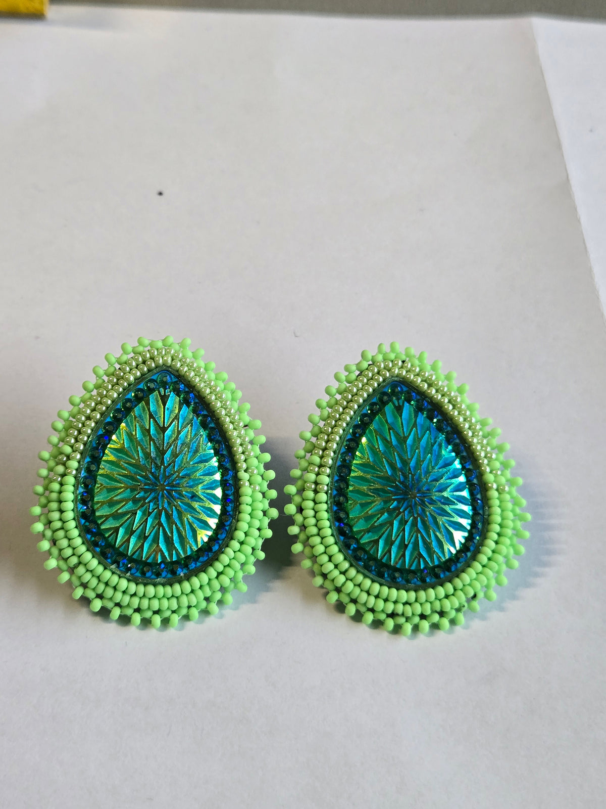Clip on Assorted Beaded Earrings