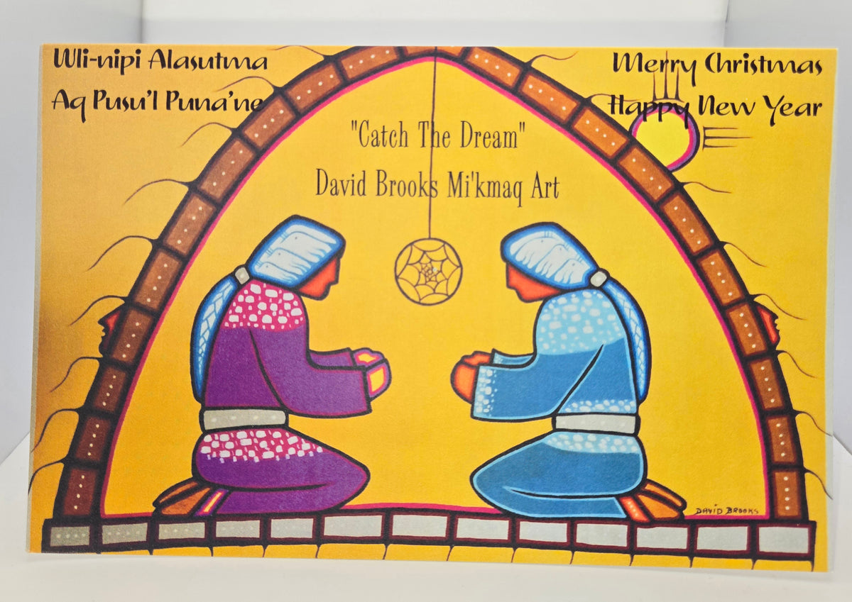 David Brooks Bilingual Holiday Greeting Cards